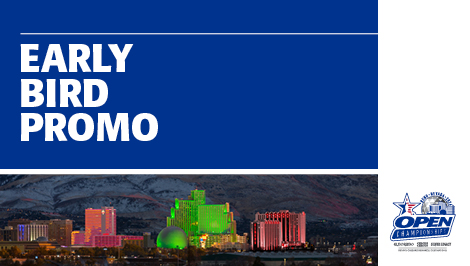 Early Bird promotion for the 2026 USBC Open Championships